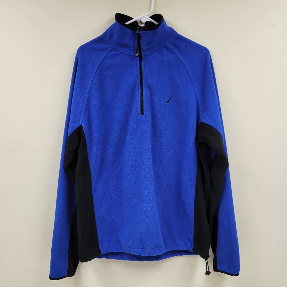 Men's Nautica Classic Fit 1/4 Zip Fleece Pullover